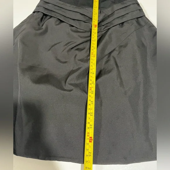 Alice + Olivia Black Strapless Corset Style Mini Dress Party LBD Size S - Picture 12 of 12